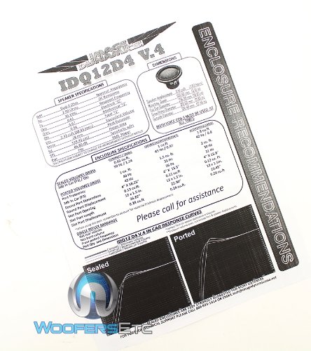 イメージダイナミック ウーハー IDQ12 made in USA Amazon.co.jp: IDQ12 V.4 D4 - Image Dynamics 12インチ 1500W ピーク